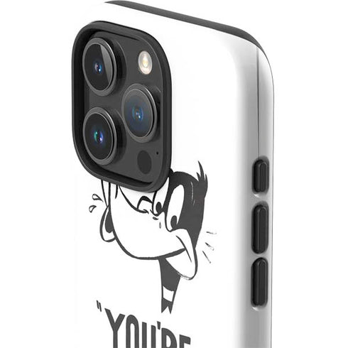 Looney Tunes Daffy Duck Youre Despicable iPhone 16 Pro Max Impact Case