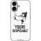 Looney Tunes Daffy Duck Youre Despicable iPhone 16 Skin