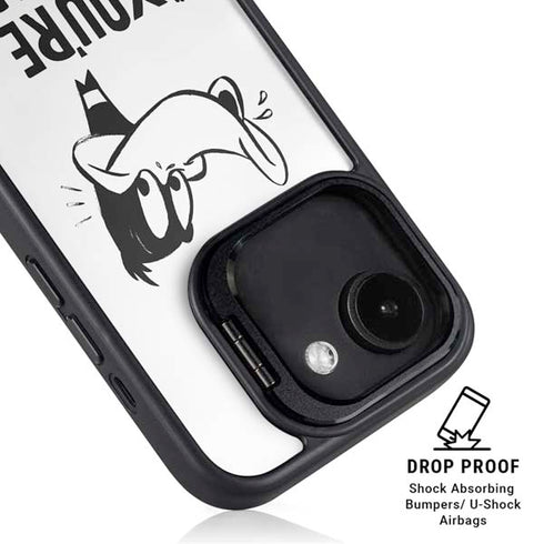 Looney Tunes Daffy Duck Youre Despicable iPhone 16e Kickstand Case