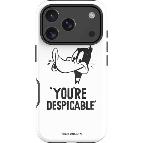 Looney Tunes Daffy Duck Youre Despicable iPhone 18 Pro Impact Case