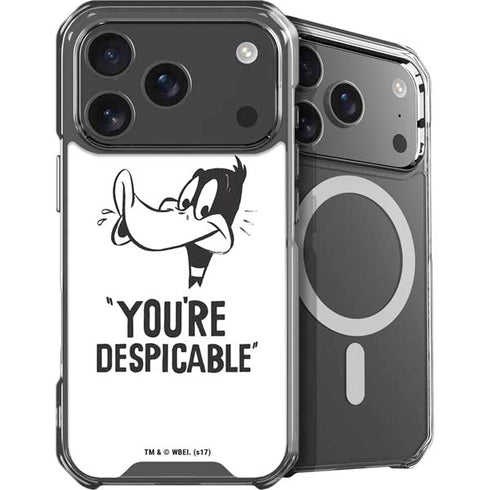 Looney Tunes Daffy Duck Youre Despicable iPhone 18 Pro MagSafe Case