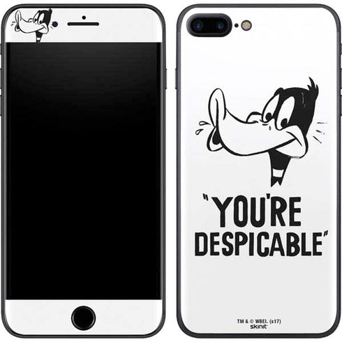 Looney Tunes Daffy Duck Youre Despicable iPhone 7 Plus Skin