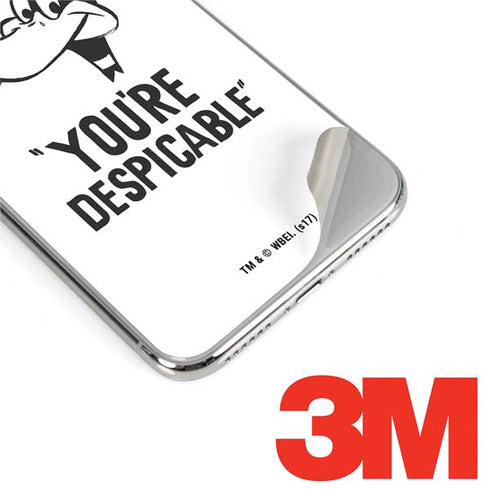 Looney Tunes Daffy Duck Youre Despicable iPhone XS Max Skin