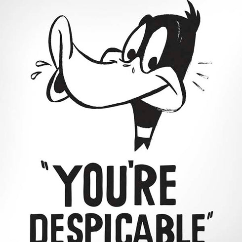 Looney Tunes Daffy Duck Youre Despicable iPhone XS Max Skin