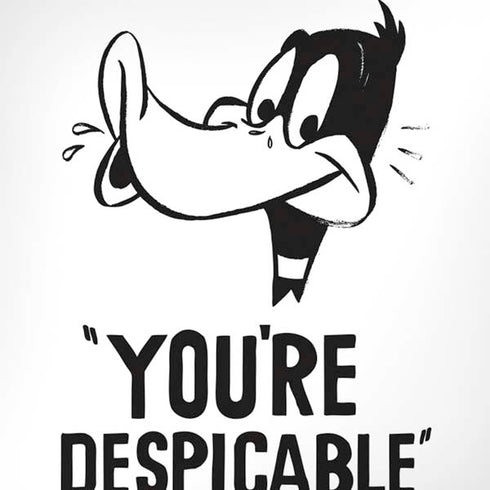 Looney Tunes Daffy Duck Youre Despicable iPhone XS Skin