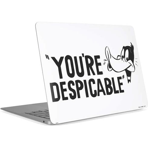 Looney Tunes Daffy Duck Youre Despicable Apple MacBook Air Skin