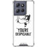 Looney Tunes Daffy Duck Youre Despicable Moto G 5G (2025) Clear Case