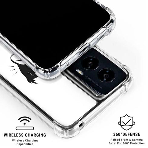 Looney Tunes Daffy Duck Youre Despicable Moto G Power 5G (2024) Clear Case