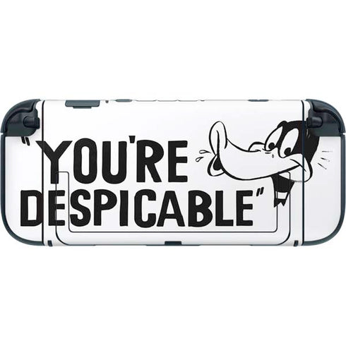 Looney Tunes Daffy Duck Youre Despicable Nintendo Switch 2 (2025) with Joy-Con Skin