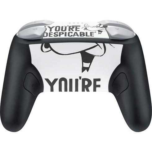 Looney Tunes Daffy Duck Youre Despicable Nintendo Switch 2 (2025) Pro Controller Skin