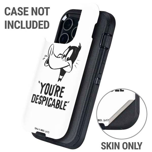 Looney Tunes Daffy Duck Youre Despicable Otterbox Defender iPhone Skin