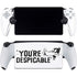 Looney Tunes Daffy Duck Youre Despicable PlayStation Portal Remote Player Skin