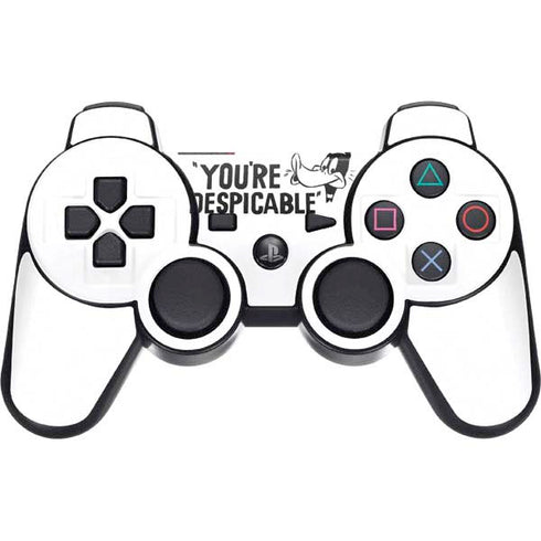 Looney Tunes Daffy Duck Youre Despicable PS3 Dual Shock wireless controller Skin