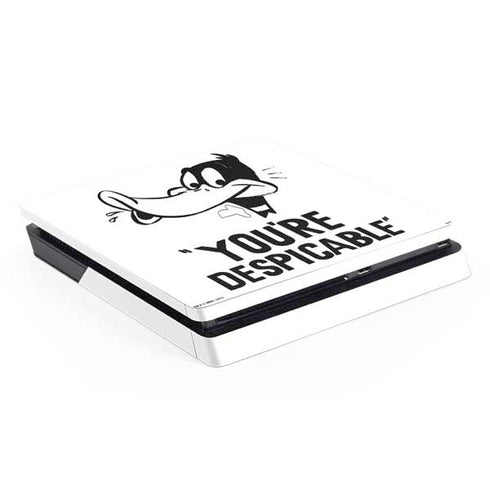 Looney Tunes Daffy Duck Youre Despicable PS4 Slim Skin