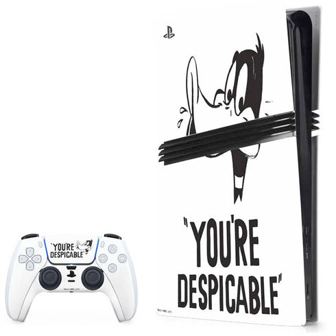 Looney Tunes Daffy Duck Youre Despicable PlayStation PS5 Skins