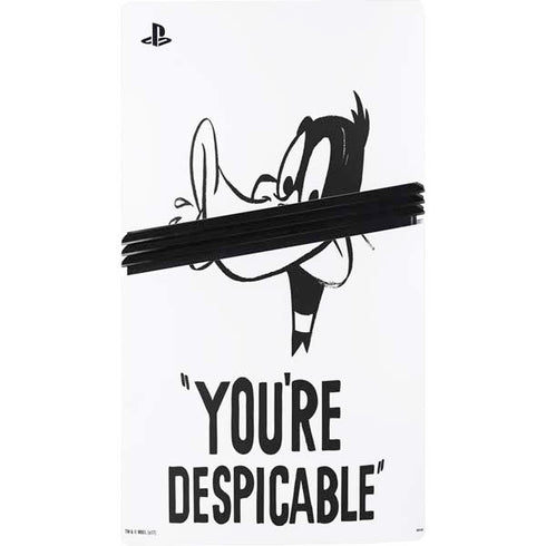 Looney Tunes Daffy Duck Youre Despicable PS5 Pro Bundle Skin