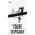 Looney Tunes Daffy Duck Youre Despicable PS5 Pro Console Skin