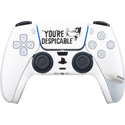 Looney Tunes Daffy Duck Youre Despicable PS5 Pro Disk Bundle Skin