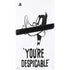 Looney Tunes Daffy Duck Youre Despicable PS5 Pro Disk Console Skin