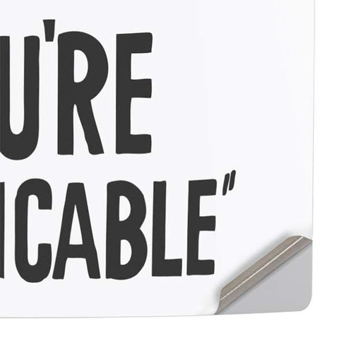 Looney Tunes Daffy Duck Youre Despicable PS5 Slim Digital Edition Console Skin