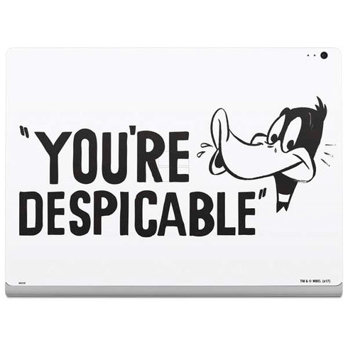 Looney Tunes Daffy Duck Youre Despicable Surface Book 2 13.5in Skin
