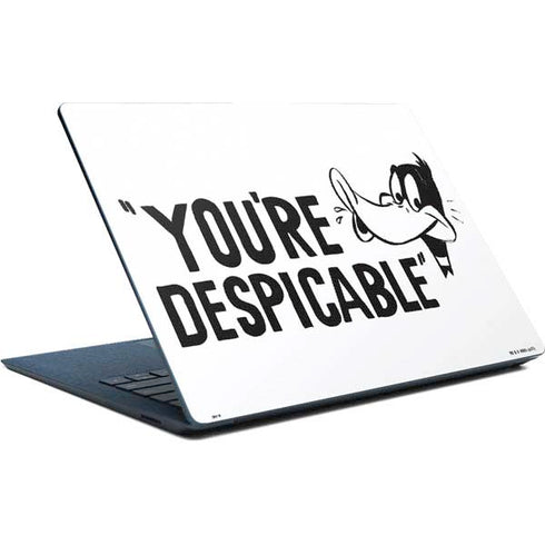 Looney Tunes Daffy Duck Youre Despicable Surface Laptop Skin