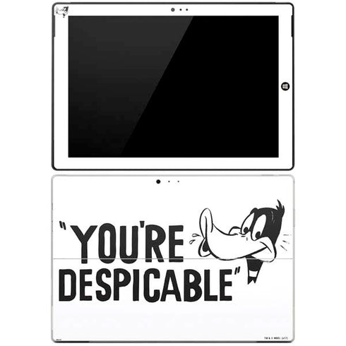 Looney Tunes Daffy Duck Youre Despicable Surface Pro 3 Skin