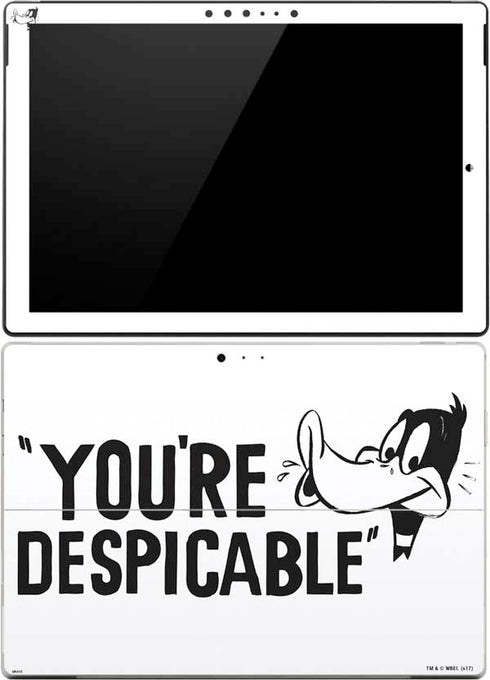 Looney Tunes Daffy Duck Youre Despicable Surface Pro (2017) Skin