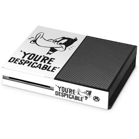 Looney Tunes Daffy Duck Youre Despicable Xbox One Console Skin