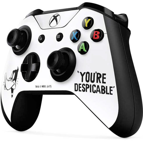 Looney Tunes Daffy Duck Youre Despicable Xbox One X Controller Skin