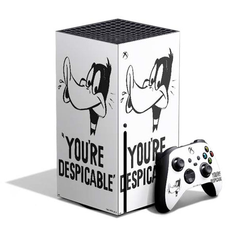 Looney Tunes Daffy Duck Youre Despicable Xbox Series X Skins