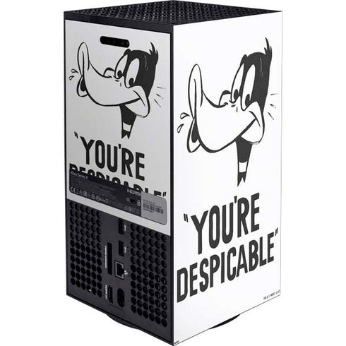 Looney Tunes Daffy Duck Youre Despicable XBox Series X Digital Edition Bundle Skin