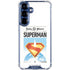 Superman 2025 Daily Planet Superman Cover Galaxy S25 FE Clear Case