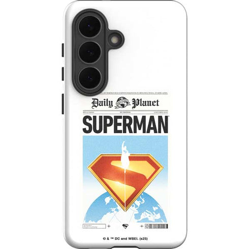 Superman 2025 Daily Planet Superman Cover Galaxy S26 Impact Case