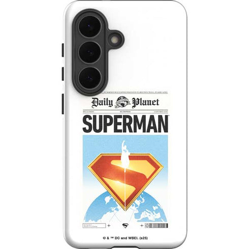 Superman 2025 Daily Planet Superman Cover Galaxy S26 Plus Impact Case