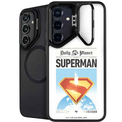 Superman 2025 Daily Planet Superman Cover Galaxy S26 Plus Kickstand Case