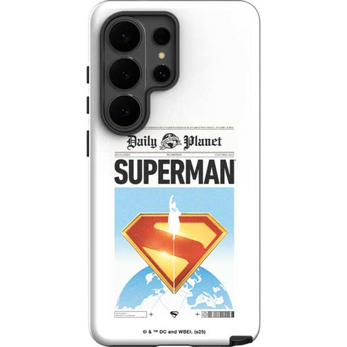 Superman 2025 Daily Planet Superman Cover Galaxy S26 Ultra Impact Case