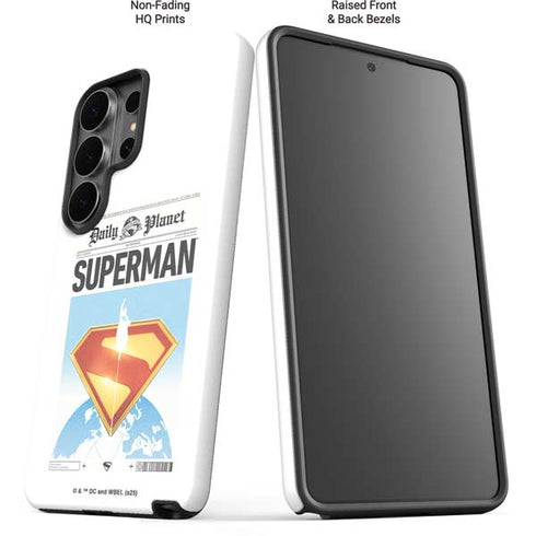 Superman 2025 Daily Planet Superman Cover Galaxy S26 Ultra Impact Case