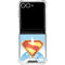 Superman 2025 Daily Planet Superman Cover Galaxy Z Flip7 Clear Case