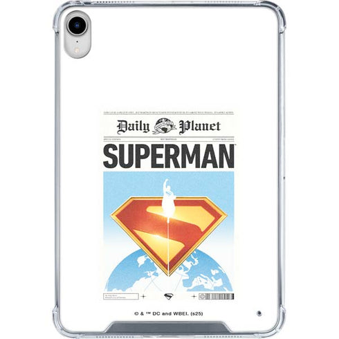 Superman 2025 Daily Planet Superman Cover iPad 11th Gen (2025) Clear Case