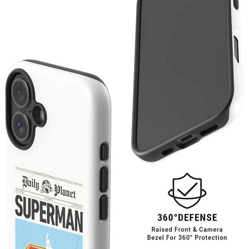 Superman 2025 Daily Planet Superman Cover iPhone 16 Magsafe Impact Case