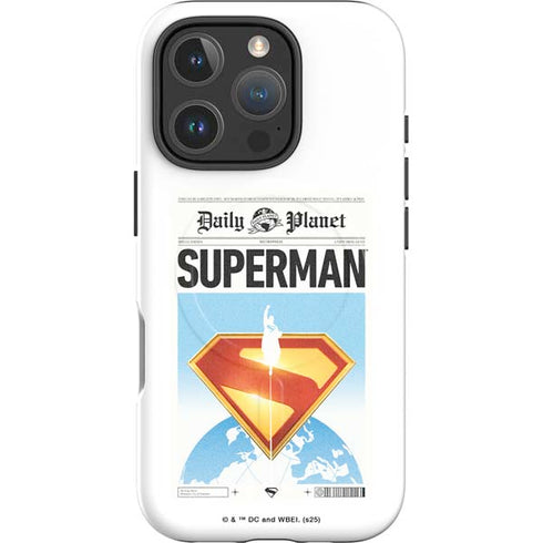 Superman 2025 Daily Planet Superman Cover iPhone 16 Pro Magsafe Impact Case