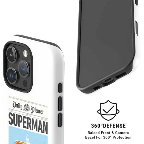 Superman 2025 Daily Planet Superman Cover iPhone 16 Pro Max Magsafe Impact Case