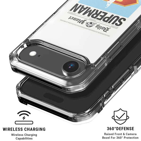 Superman 2025 Daily Planet Superman Cover iPhone 17 Air Clear Case