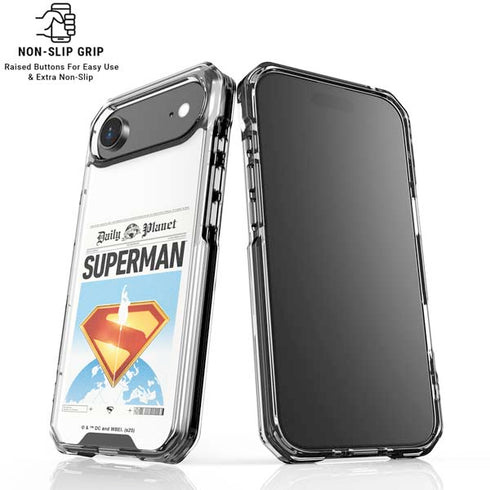Superman 2025 Daily Planet Superman Cover iPhone 17 Air Clear Case
