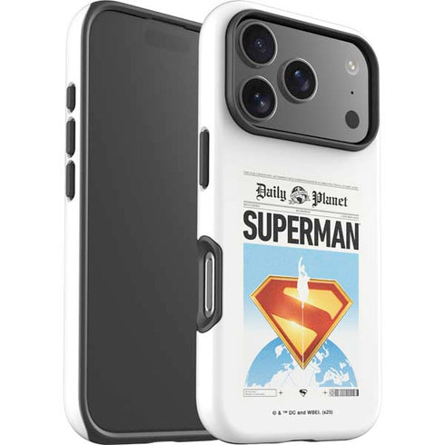 Superman 2025 Daily Planet Superman Cover iPhone 17 Pro Impact Case