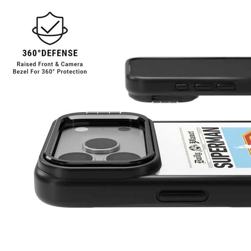 Superman 2025 Daily Planet Superman Cover iPhone 17 Pro Max Kickstand Case