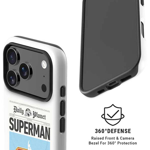 Superman 2025 Daily Planet Superman Cover iPhone 17 Pro Max Magsafe Impact Case