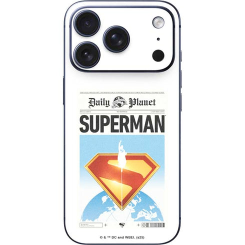 Superman 2025 Daily Planet Superman Cover iPhone 17 Pro Skin