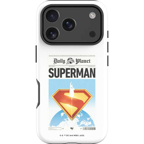 Superman 2025 Daily Planet Superman Cover iPhone 18 Pro Impact Case